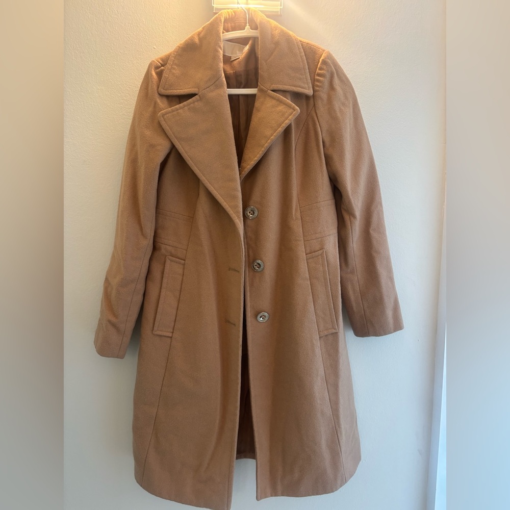Michael Kors Tan Trench Coat